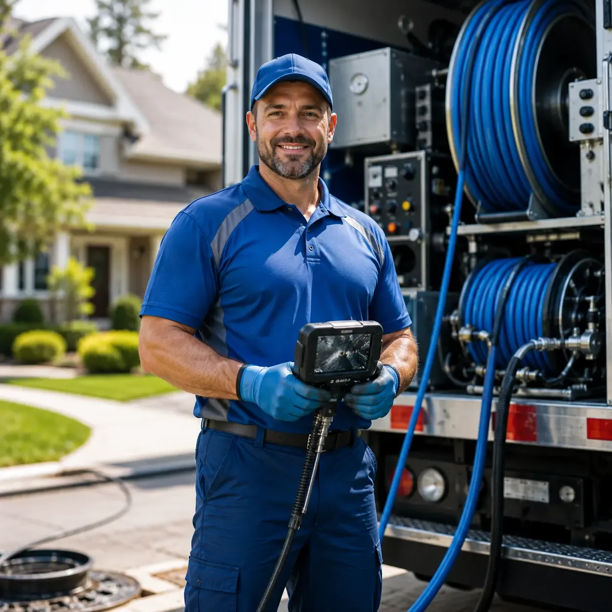 Local outdoor drain cleaning specialists in Bergman, AR